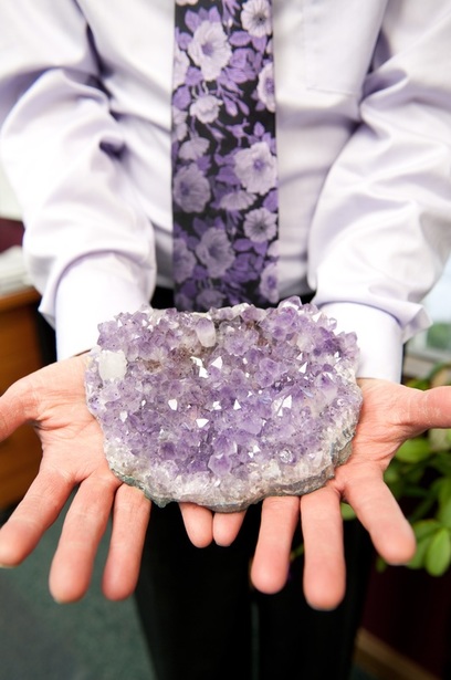 Amethyst crystal